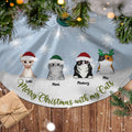 2023 Personalized Christmas Tree Skirt For Cat Lovers