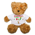 Grandma's Little Elf  - Personalized T- Shirt Teddy Bear