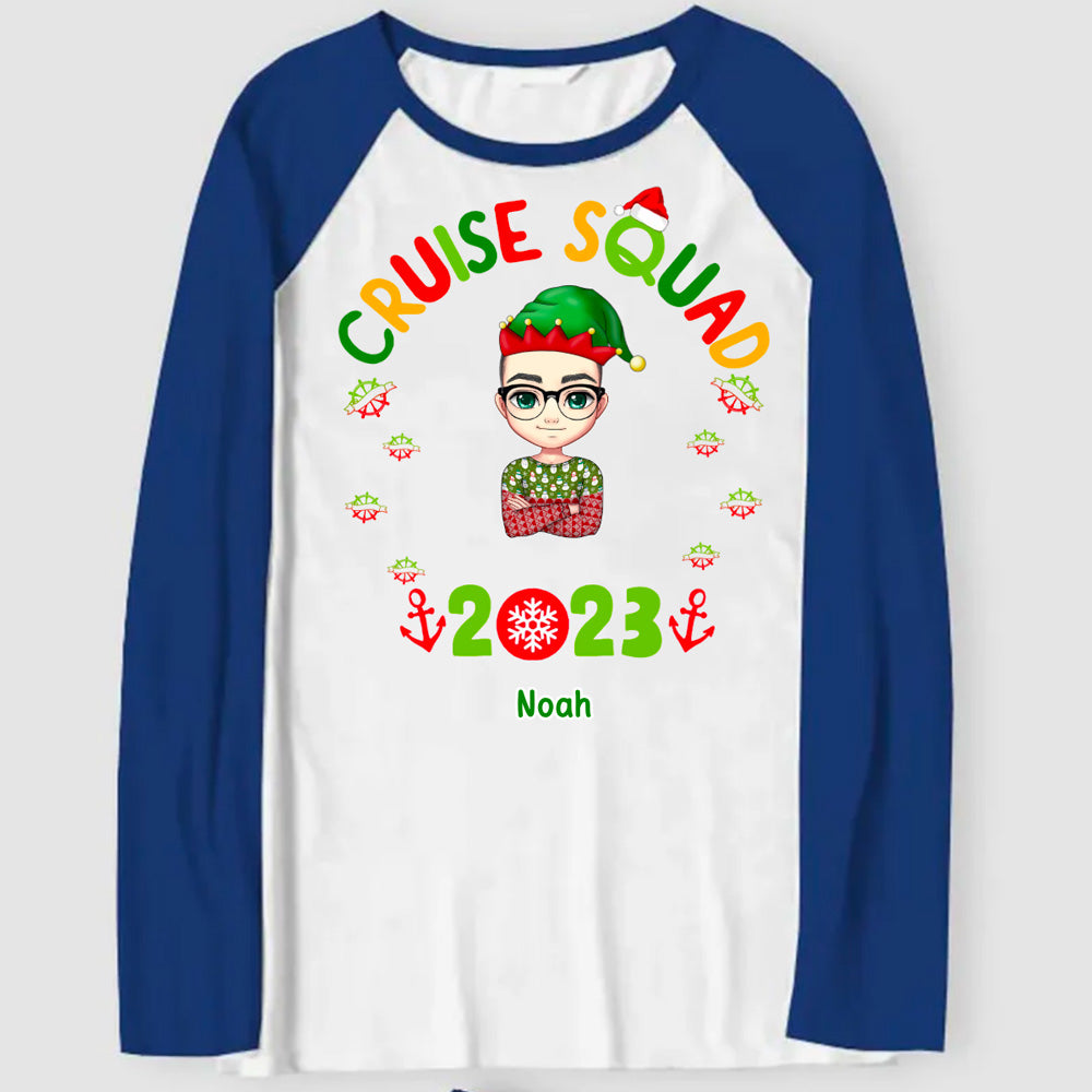 Cruise Squad Matching Christmas Pjs For Family