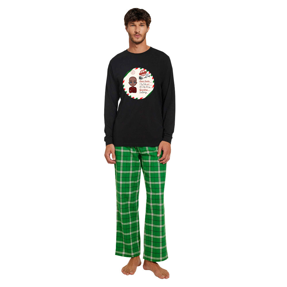 Dear Santa Matching Christmas Pajamas For Family And Pet