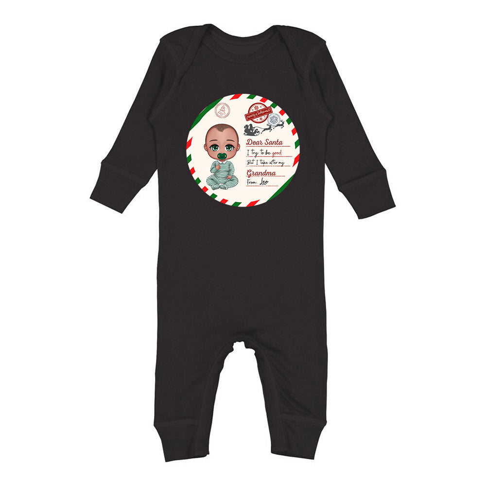 Dear Santa Matching Christmas Pajamas For Family And Pet