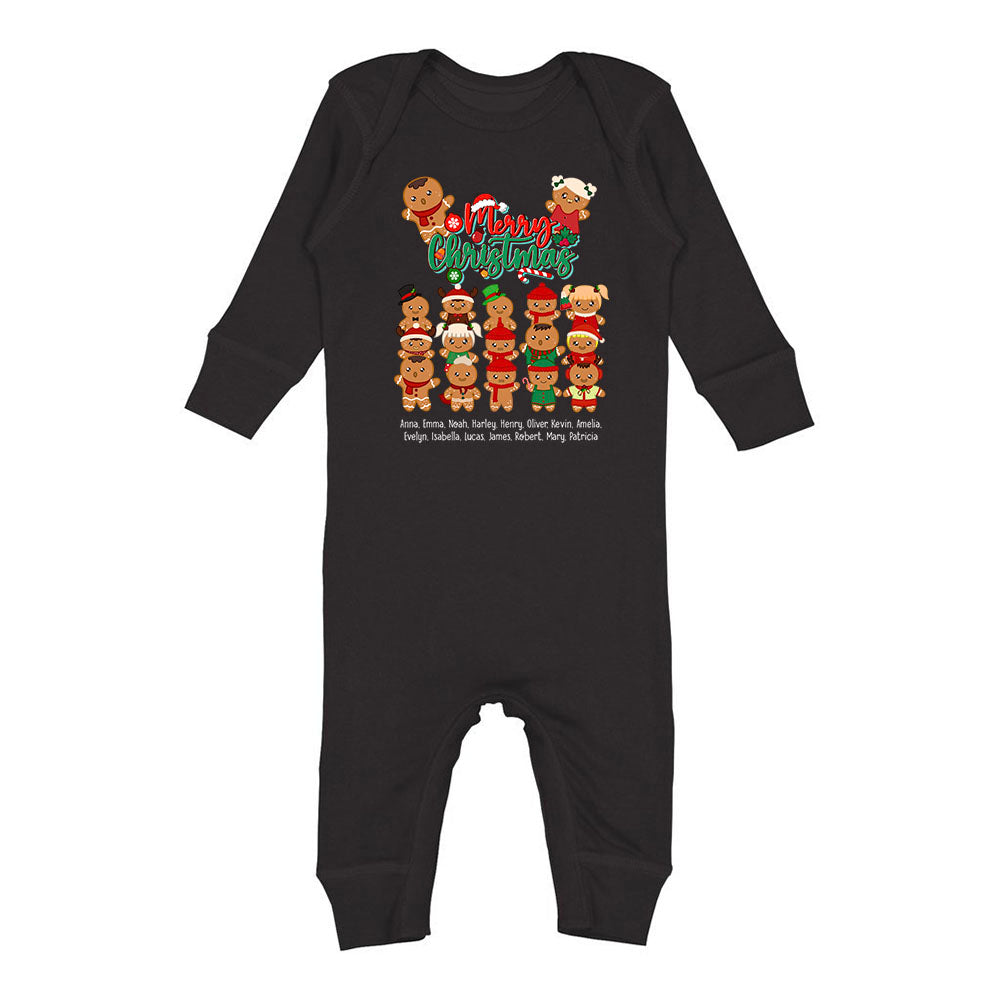 Merry Christmas Cookie Baking Crew Matching Christmas Pajamas For Family And Dog