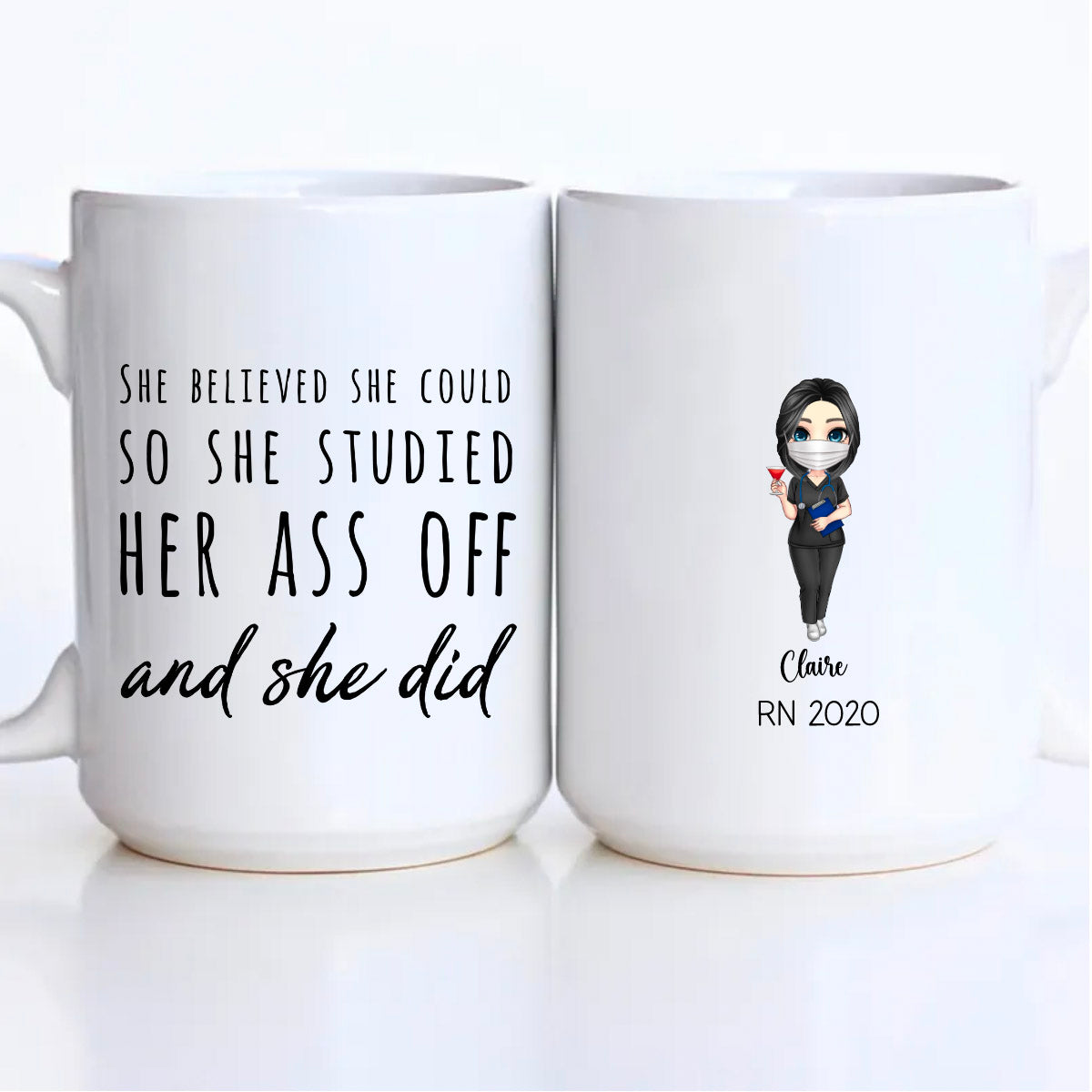 Registered Nurse Personalized Coffee Mug