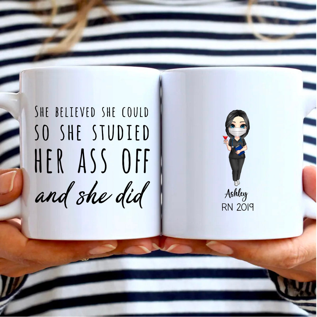 Registered Nurse Personalized Coffee Mug