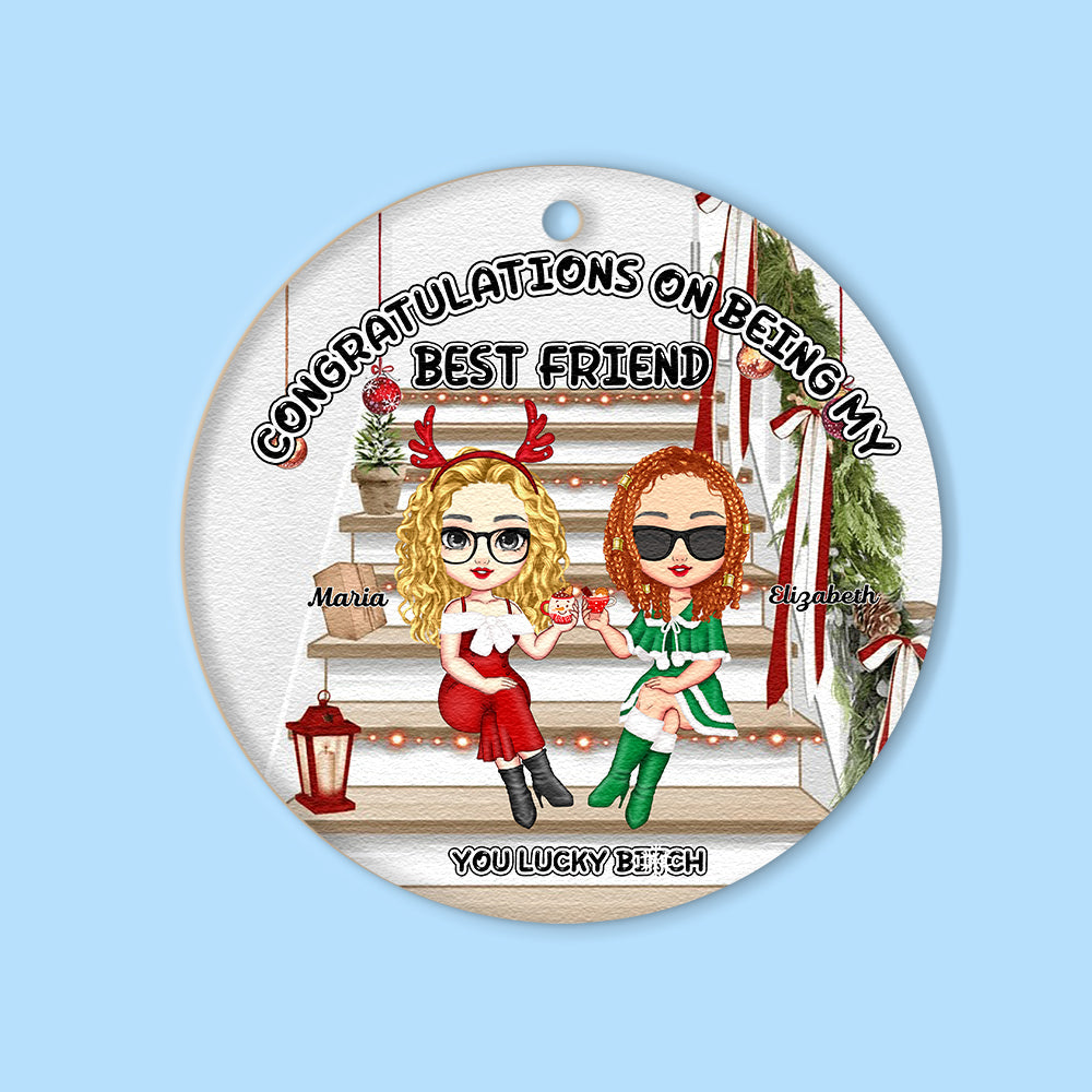 Personalized Christmas Ornament For Friends