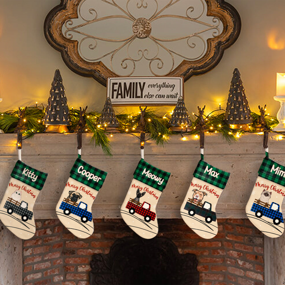 2023 Cute For Pet Lovers Personalized Christmas Stocking