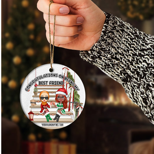 Personalized Christmas Ornament For Friends