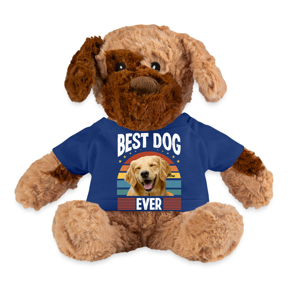 Best Dog Ever -  Personalized T- Shirt Fluffy Dog