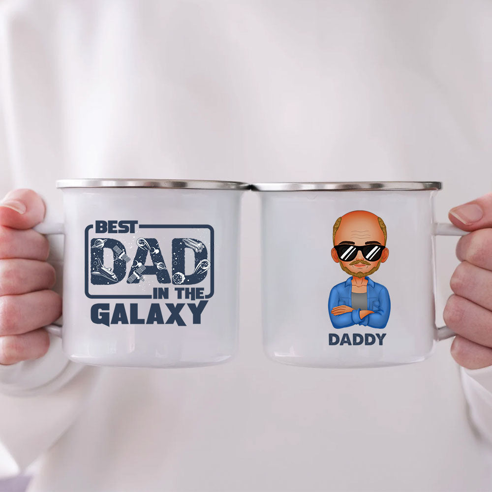 Best Dad In The Galaxy Father's Day Personalized Mug