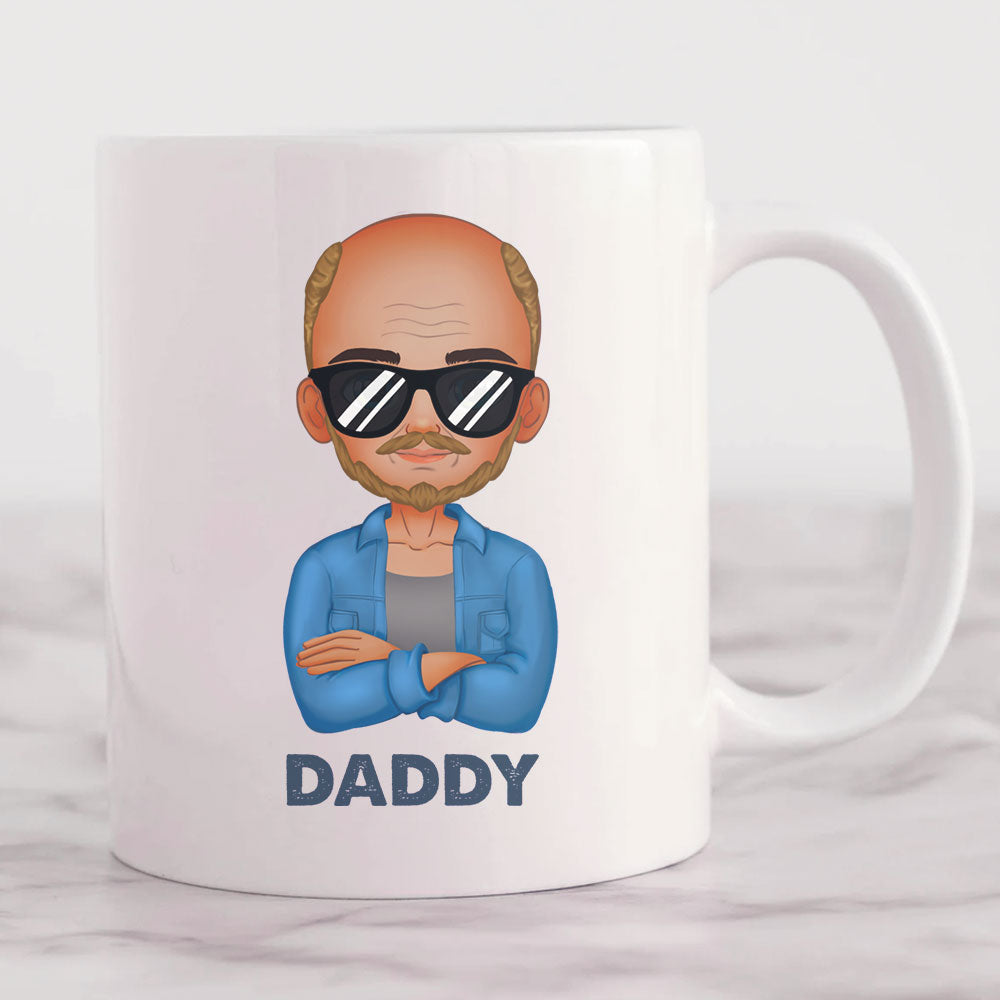 Best Dad In The Galaxy Father's Day Personalized Mug