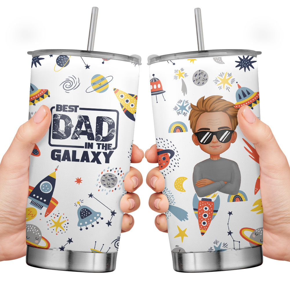 Best Dad In The Galaxy Fathers Day Personalized Gifts