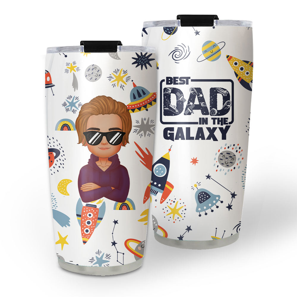 Best Dad In The Galaxy Fathers Day Personalized Gifts