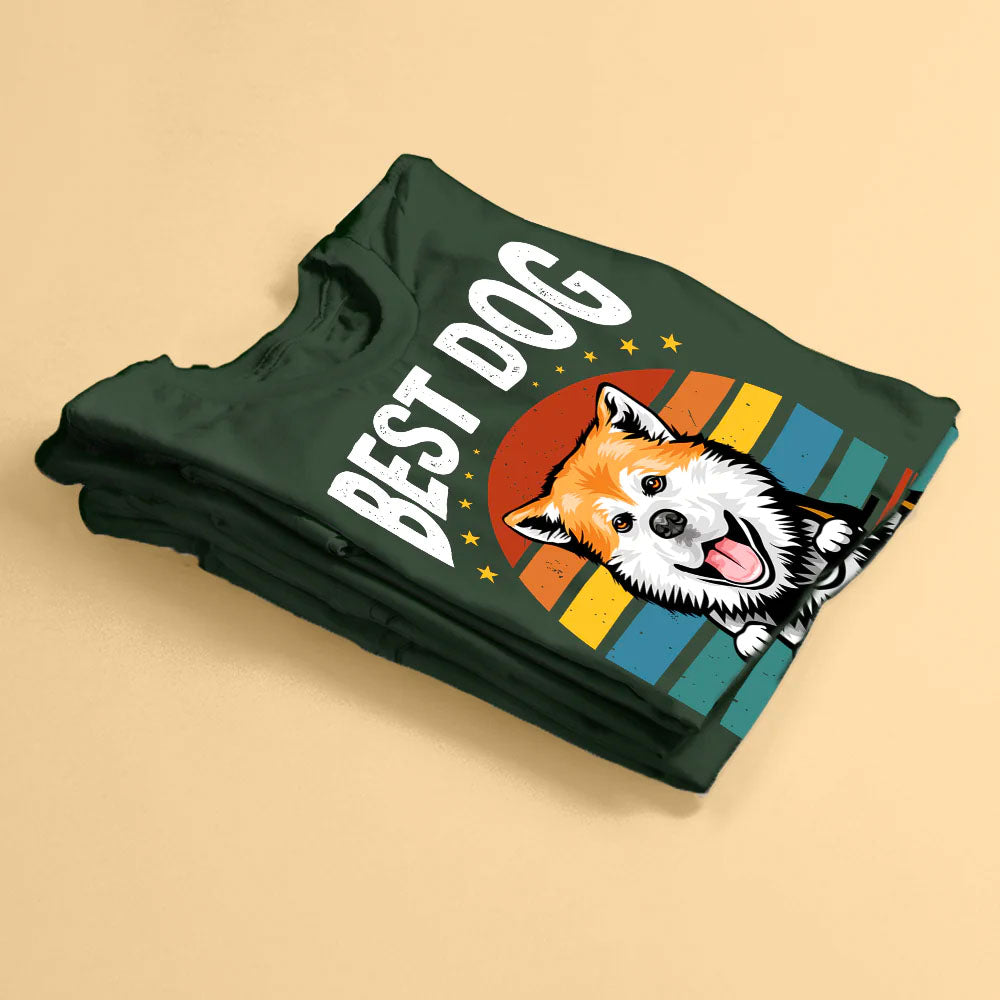 Best Dog Ever Personalized Shirt - Father's Day Gift