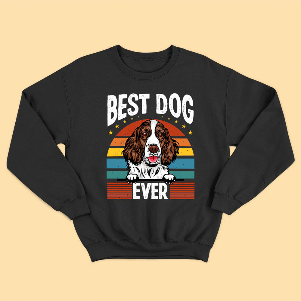 Best Dog Ever Personalized Shirt - Father's Day Gift