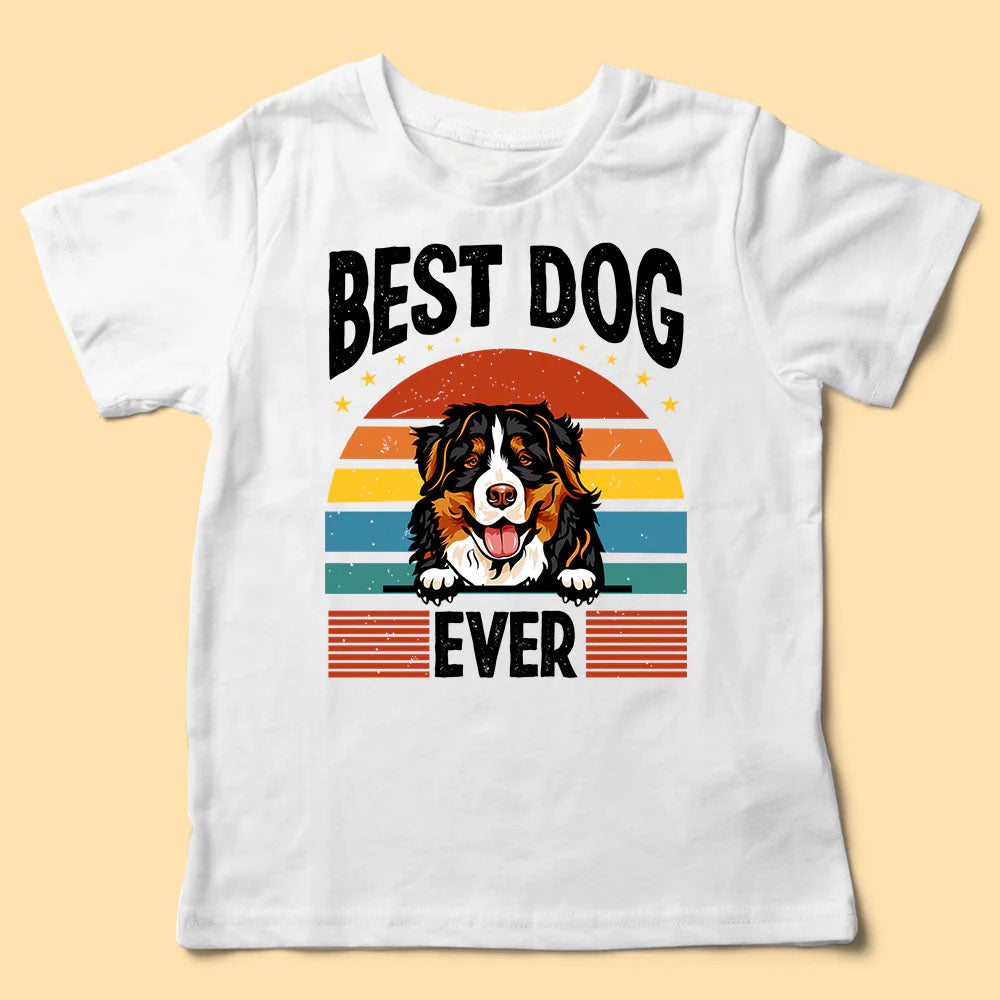 Best Dog Ever Personalized Shirt - Father's Day Personalized Gift