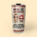 Best Freakin Partners In Crime - Personalized 20oz Tumbler - Mother's Day Gift