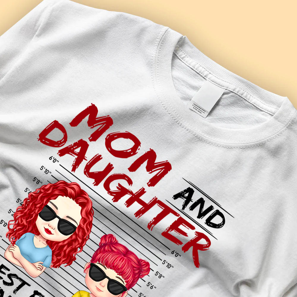 Best Freakin Partners In Crime - Personalized Shirt - Mother's Day Gift