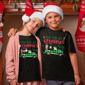 Best Gift Of Grandma's Life Personalized Matching Christmas Shirt