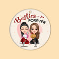 Besties Forever - Personalized Ceramic Christmas Ornament