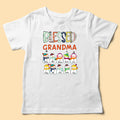 Blessed Grandma Personalized Christmas Shirt