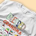 Blessed Grandma Personalized Christmas Shirt