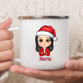 Candy Cane Crew Personalized Christmas Family Mug