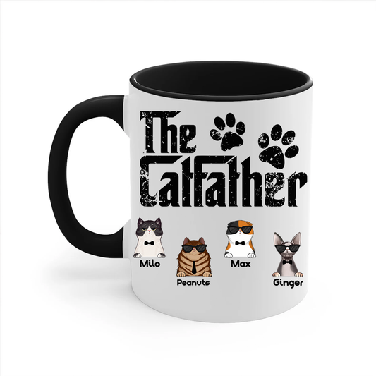 Catfather Father's Day Personalized MugCatfather Father's Day Personalized Mug