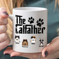 Catfather Father's Day Personalized Mug