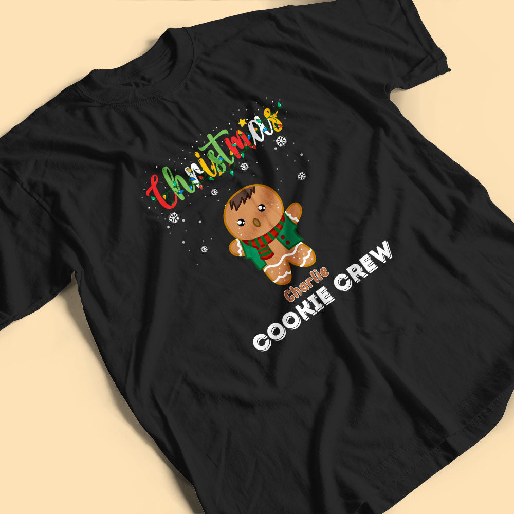 Christmas Cookie Crew Personalized Christmas Shirt