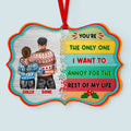 Christmas Couple I Want To Annoy For The Rest Of My Life - Personalized Ornament