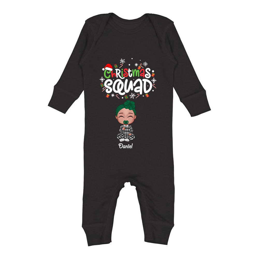 Christmas Squad Matching Christmas Pajamas For Family