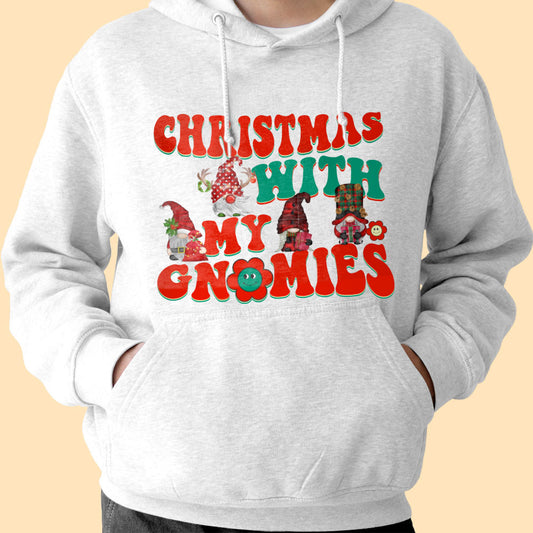 Christmas With My Gnomies Personalized Family Christmas Shirts