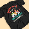 Christmas With My Snowmies Custom Family Christmas Shirts