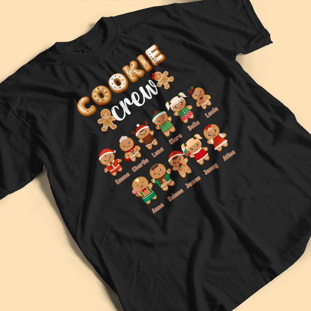 Cookie Crew Personalized Christmas Shirt