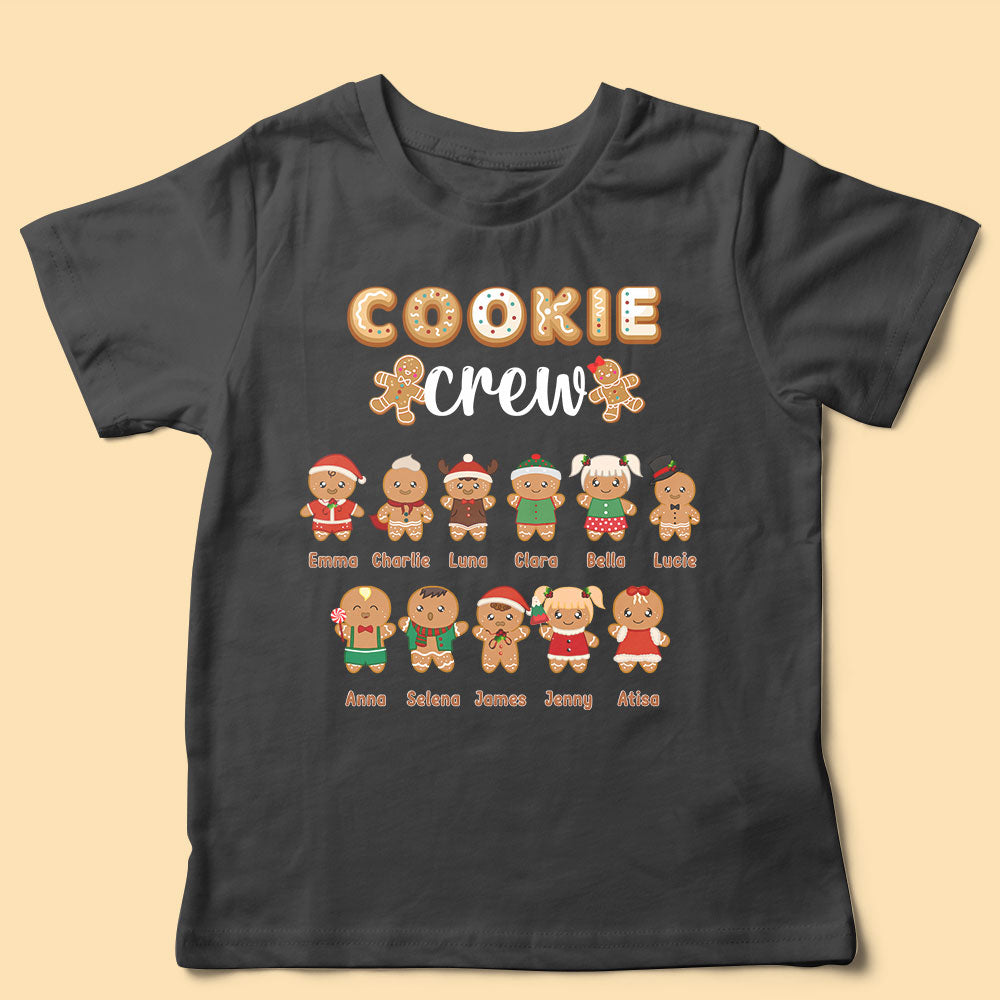 Cookie Crew Personalized Christmas Shirt