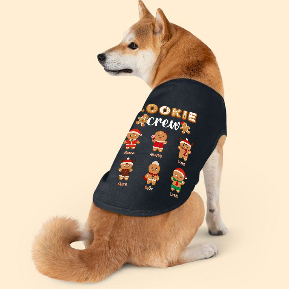 Cookie Crew Personalized Christmas Shirt