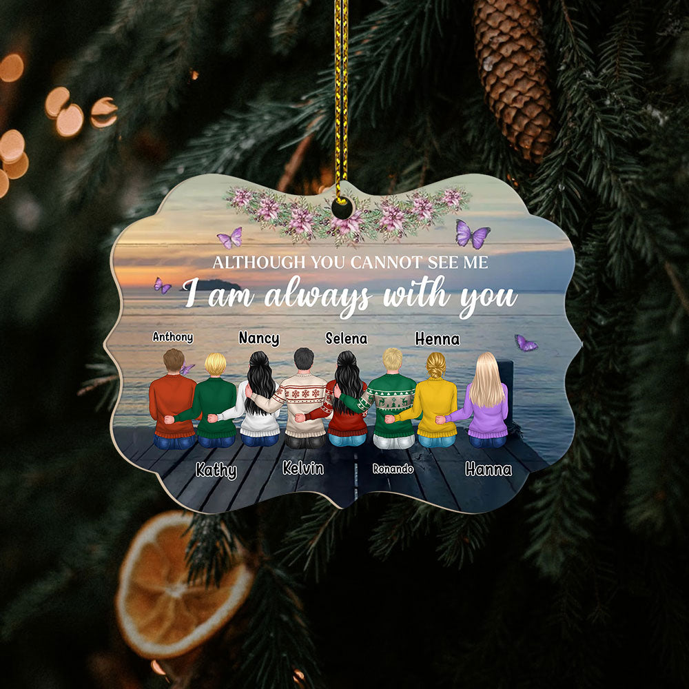 Custom Christmas Ornaments I Am Always With You