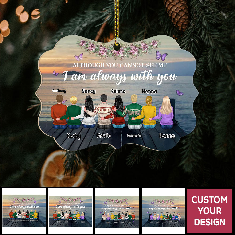 Custom Christmas Ornaments I Am Always With You