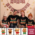 Custom Christmas Shirts For Family Cookie Baking Crew