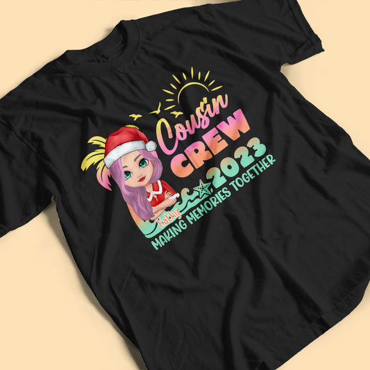 Custom Family Christmas Shirts Cousin Crew 2023