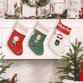 Cute Gnome Personalized Christmas Stocking For Family Members