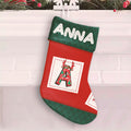 Cute Monogram Personalized Christmas Stocking