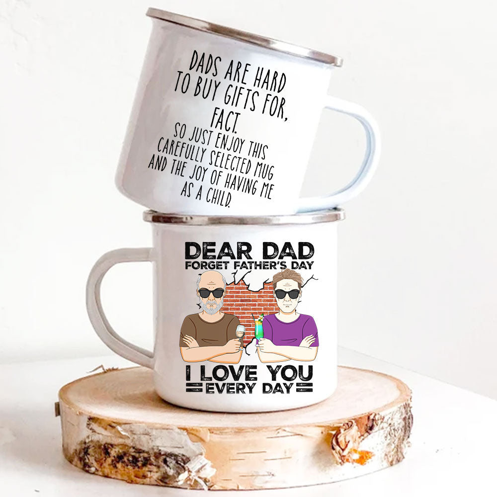 Dad Are Hard To Buy Gifts For Fact Personalized Fathers Day Mug