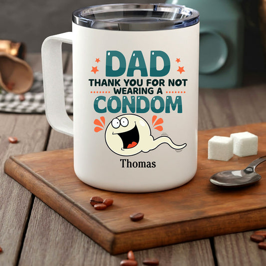 Dad Not Wearing Funny Personalized Coffee Mugs