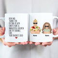 Dear Dad Thanks For Putting Up With Ungrateful Children Custom Fathers Day Mug