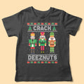 DeezNuts Nutcracker Personalized Family Christmas Shirts