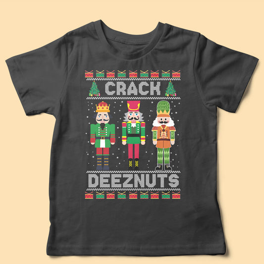 DeezNuts Nutcracker Personalized Family Christmas Shirts