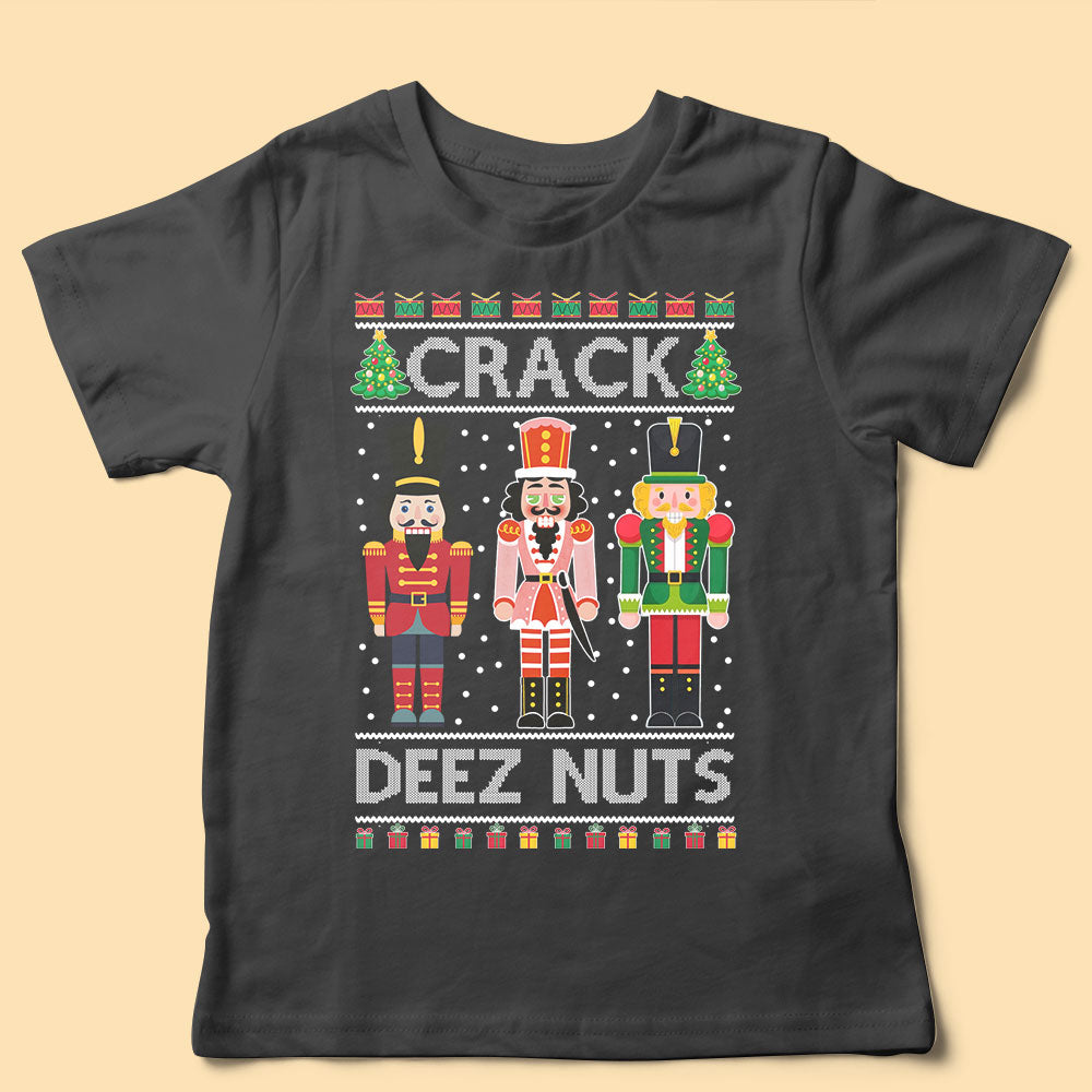 Deez Nuts Personalized Christmas Nutcracker Shirt