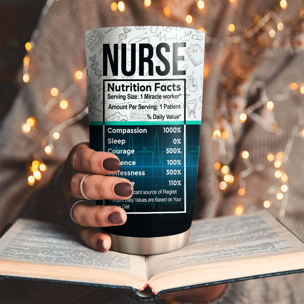 Doctor's Day Nurse Personalized Tumbler 20oz