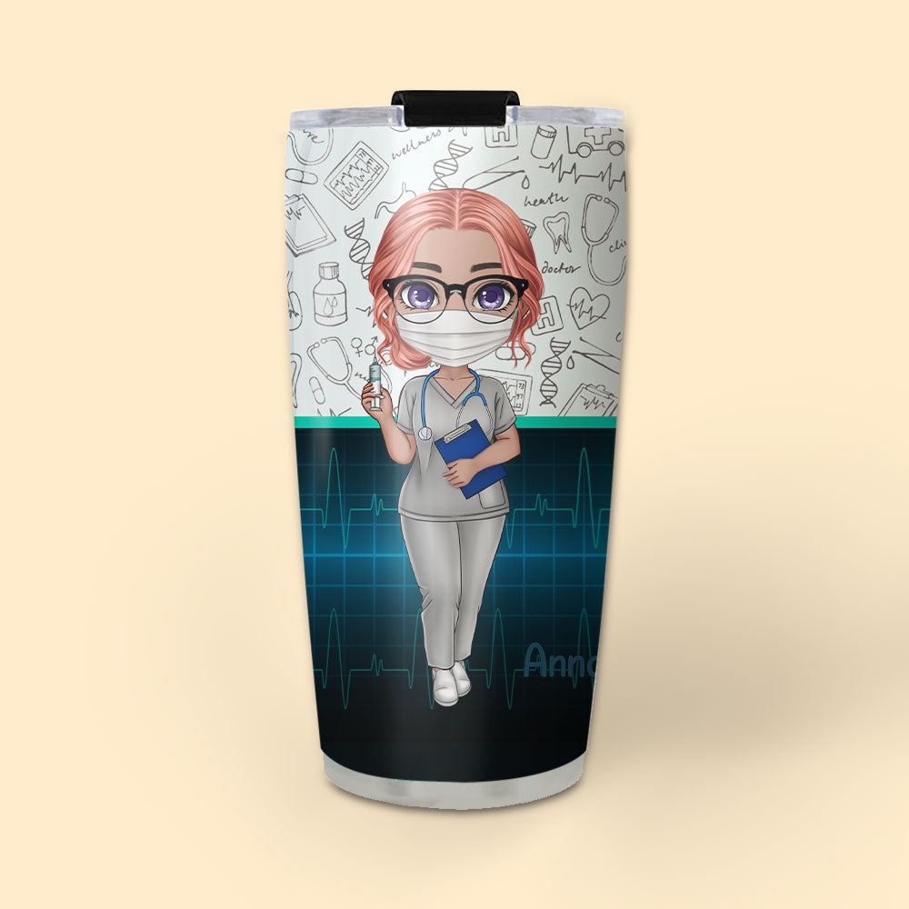Doctor's Day Nurse Personalized Tumbler 20oz